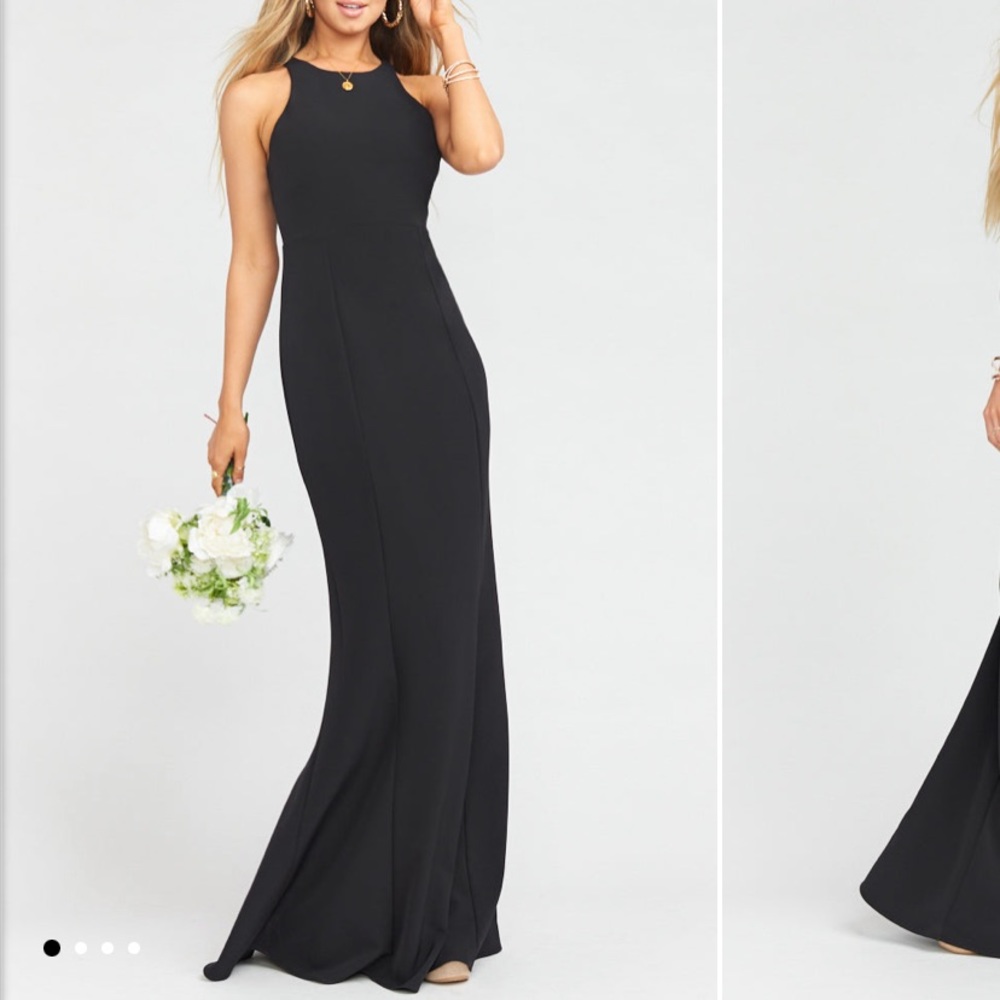 SHOW ME YOUR MUMU - CHICAGO HIGH NECK DRESS IN BLACK